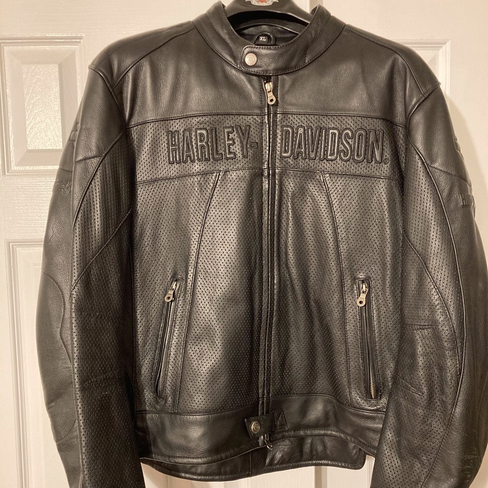 Nice Leather Harley Davidson Jacket